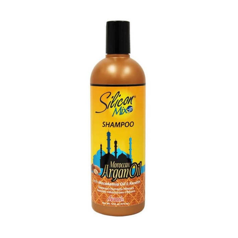 SILICON MIX SHAMPOO MOROCCAN ARGAN OIL 16OZ