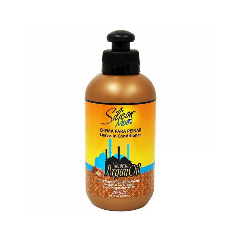 SILICON MIX LEAVE-IN MOROCCAN ARGAN OIL 8OZ