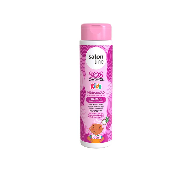 SHAMPOO KIDS HIDRATAÇÃO SOS CACHOS 300ML