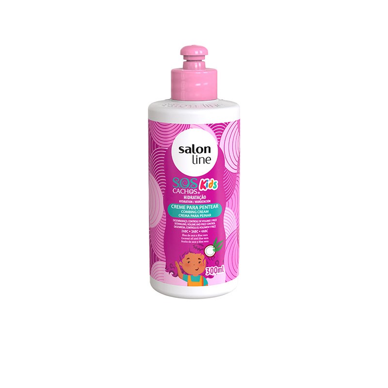 CREME PARA PENTEAR KIDS HIDRATAÇAÕ SOS CACHOS 300ML