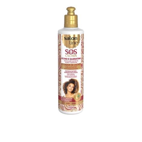 SOS ATIVADOR RICINO E QUERATINA 300ML