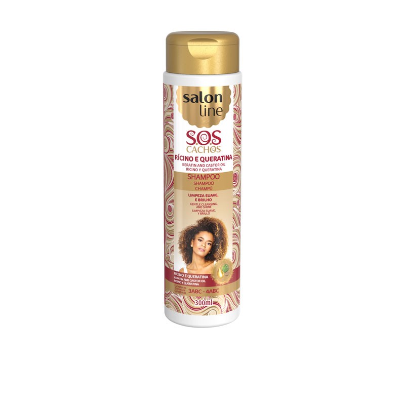 SOS SHAMPOO RICINO E QUERATINA 300ML