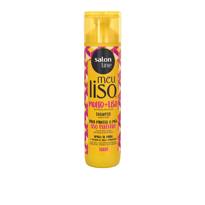 MEU LISO SHAMPOO MUITO+LISO 300ML