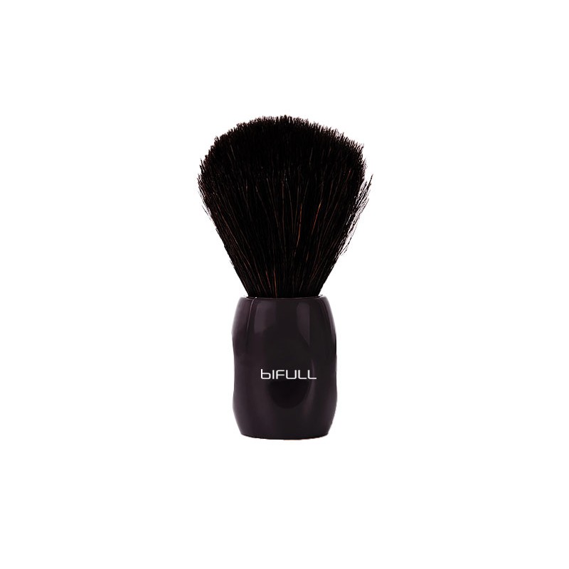 BROCHA AFEITAR MANGO PLÁSTICO PELO DE CABALLO NEGRO SHAVING BRUSH BIFULL