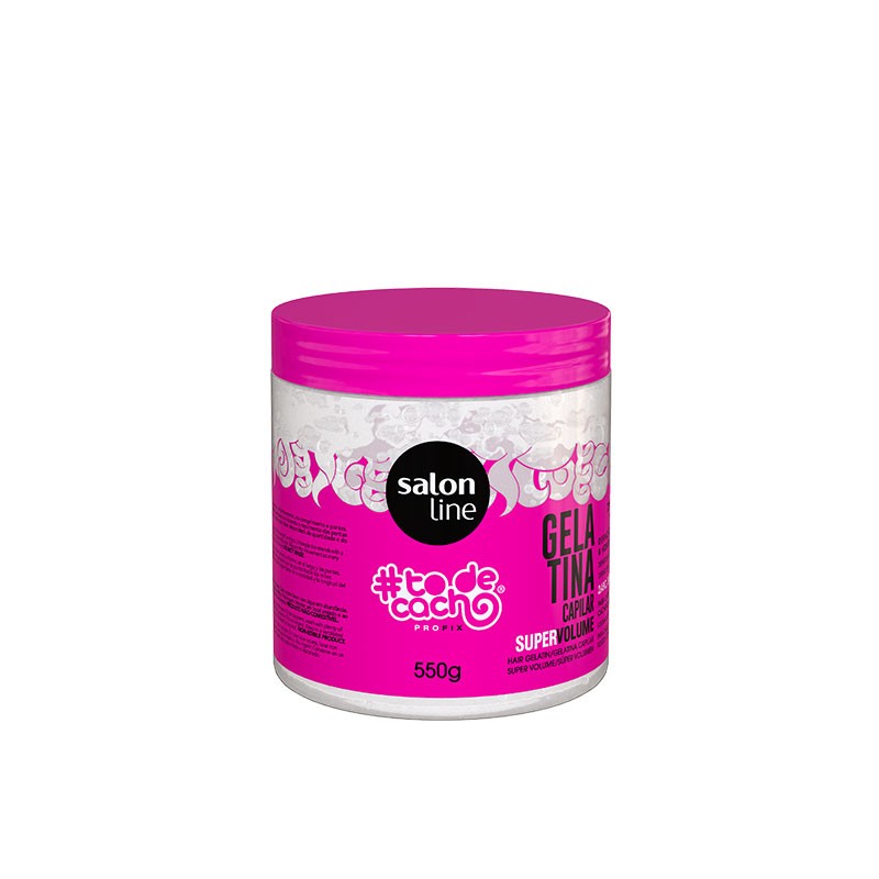 TO DE CACHO GELATINA SUPER VOLUME 550GR