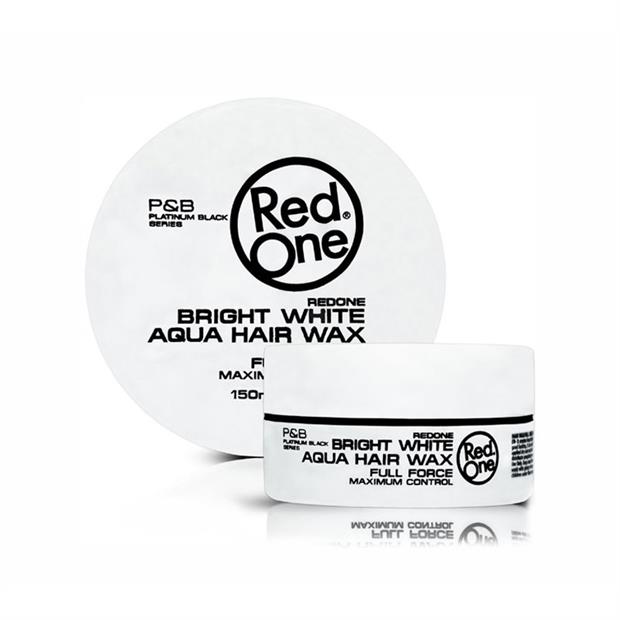 RED ONE BRIGHT WHITE AQUA HAIR WAX 150ML