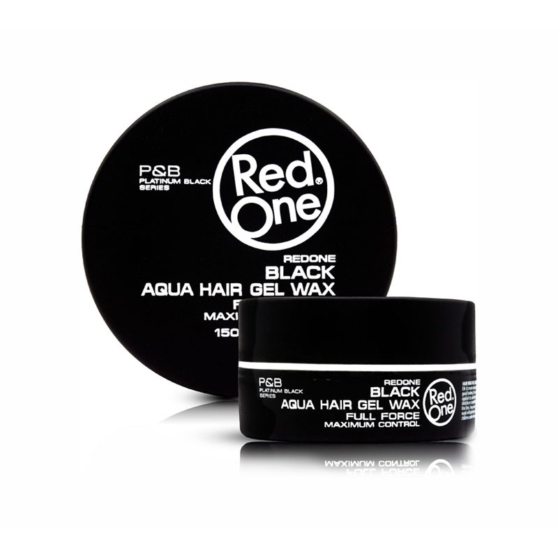 RED ONE AQUA HAIR WAX BLACK 150ML