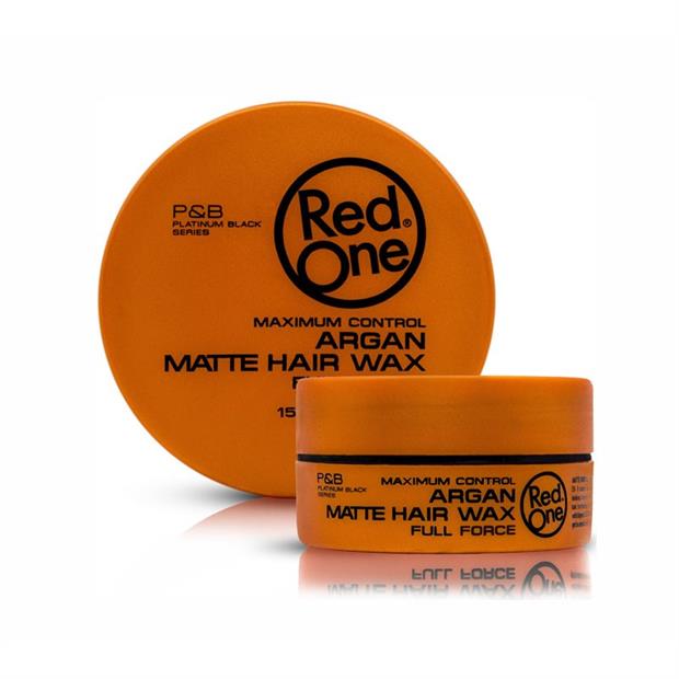 RED ONE MATTE HAIR WAX ARGAN 150ML