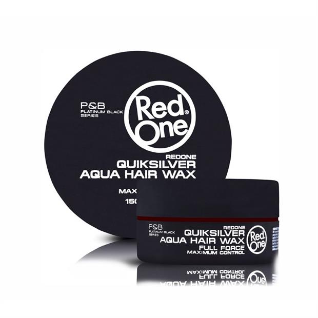 RED ONE AQUA HAIR WAX QUICKSILVER 150ML