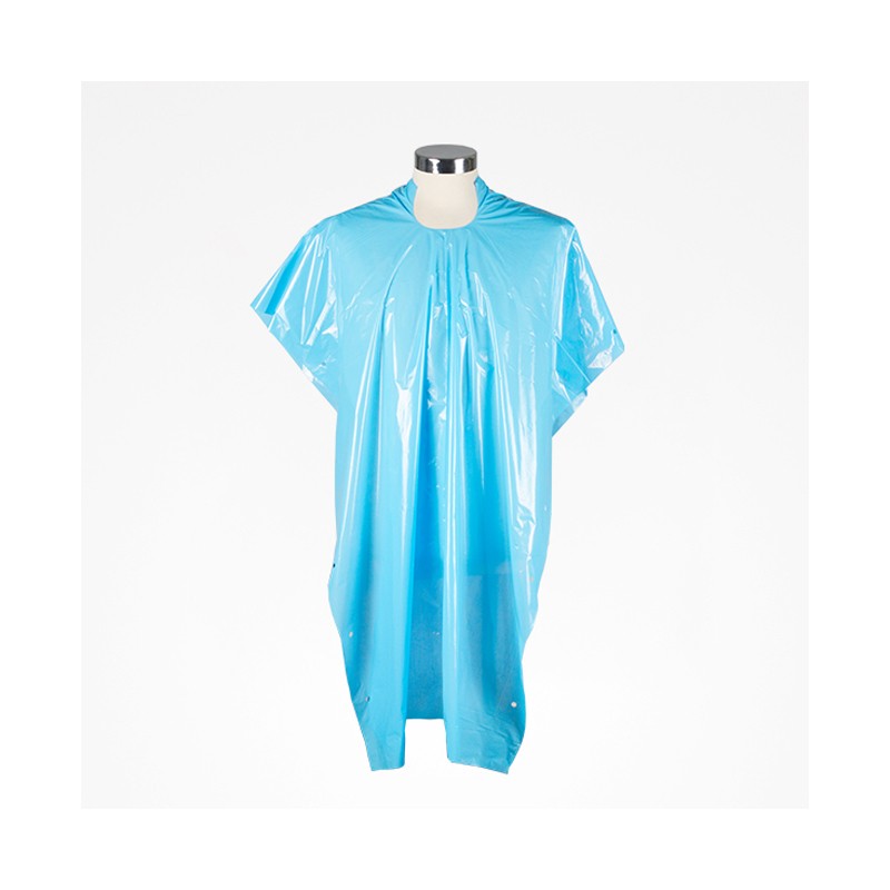 BIFULL KIMOPONCHO PE POLIETILENO AZUL TALLA M (PACK 25 UNIDS)