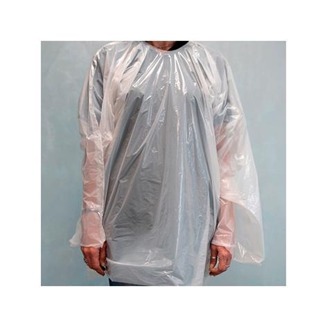 BIFULL KIMOPONCHO POLIETILENO BLANCO TALLA M (PACK 25 UNDS)