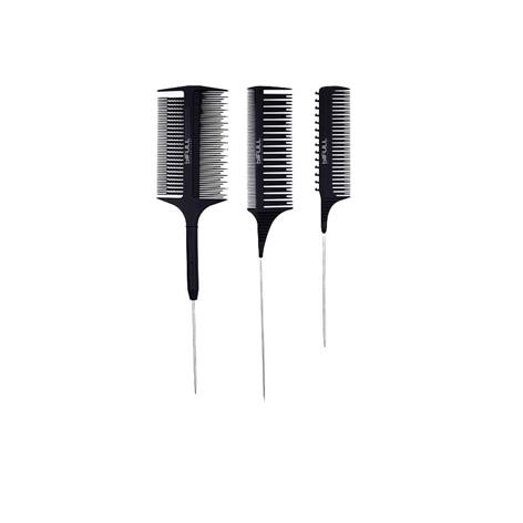 PACK 3 PEINES ESPECIALES MECHAS NEGROS BALAYAGE TRIO COMB BIFULL