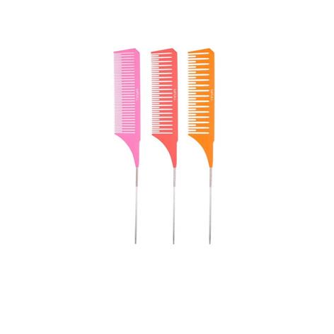 SET DE PEINES ESPECIAL PARA MECHAS LAYERING COMB NEON BIFULL