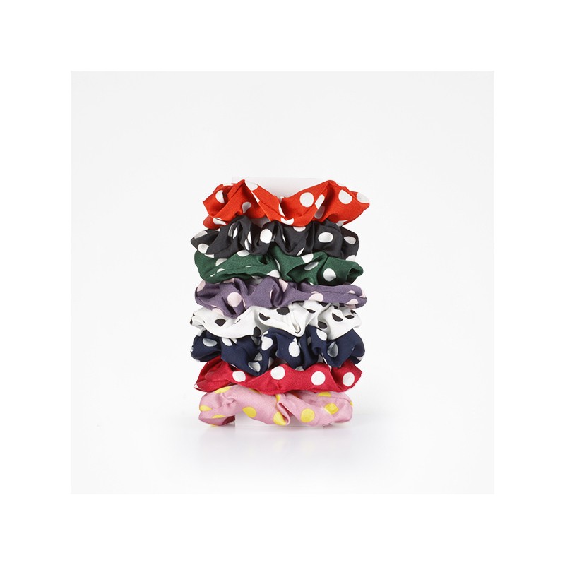 BIFULL COLETEROS COLORES HAIRBAND SATIN COLORS (PACK 8 UNIDS)