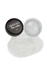 POLVO ACRÍLICO GLITTER PLATA 5G MASGLO