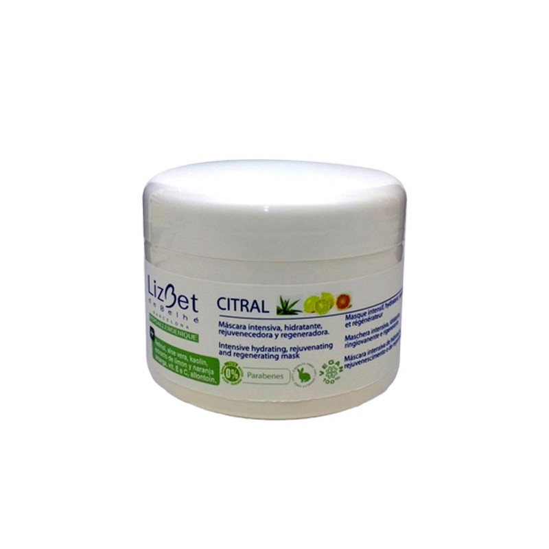 CITRAL MÁSCARA INTENSIVA , HIDRATANTE, REJUVENECEDORA Y REGENERADORA 250G