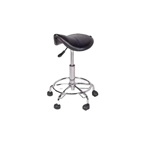 TABURETE ERGONÓMICO SIN RESPALDO RODEO NEGRO NG3