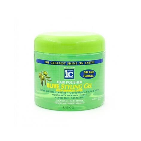 HAIR POLISHER OLIVE STYLING GEL 454G - 16OZ