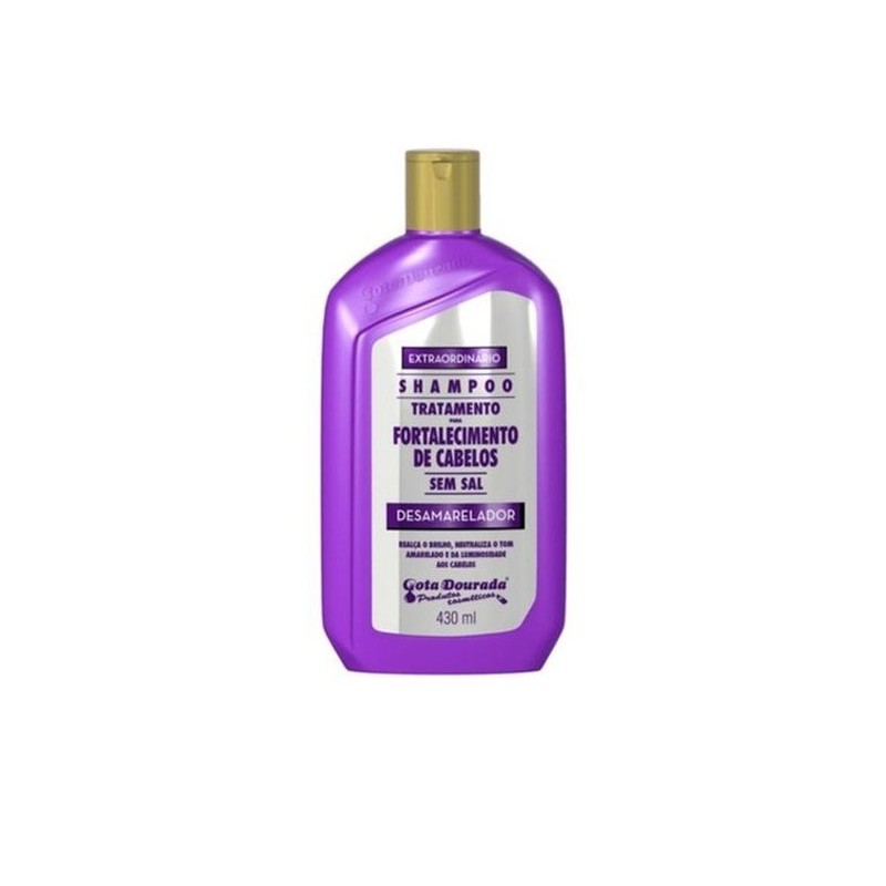 SHAMPOO FORTALECIMENTO DESAMARELADOR 430ML