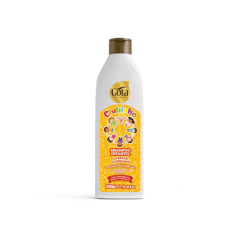 SHAMPOO CLUBINHO CACHEADOS 340ML