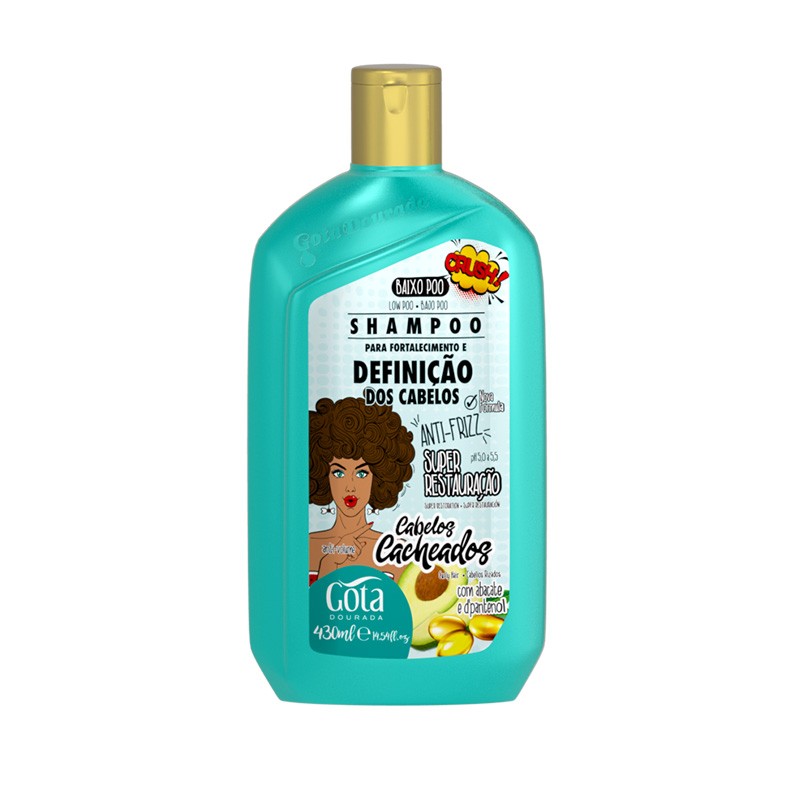 SHAMPOO FORTALECIMENTO CACHEADOS 430ML