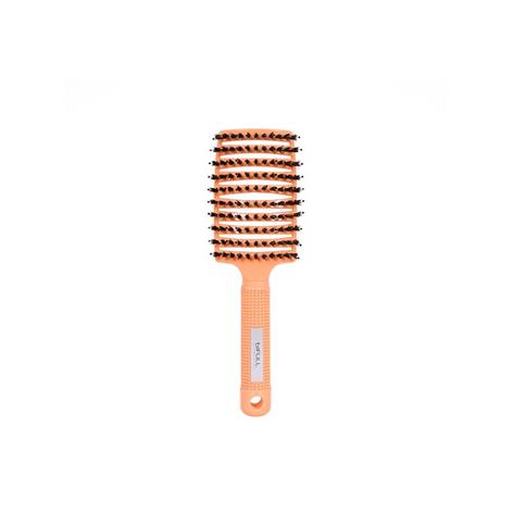 CEPILLO ESQUELETO DE PELO JABALÍ Y NYLON TOTAL BRUSH NARANJA