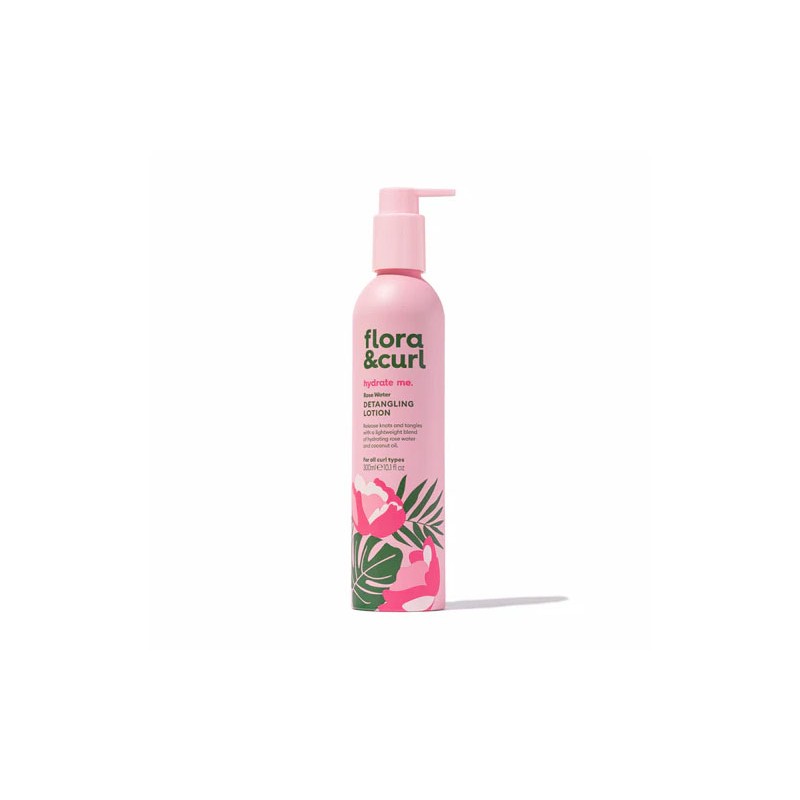 ROSE WATER DETANGLING LOTION FLORA CURL 300ML