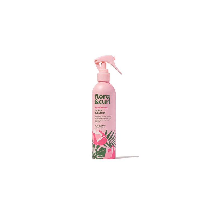 BRUMA PARA RIZOS CON AGUA DE ROSAS FLORA CURL 250ML