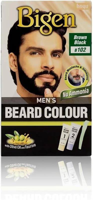 BIGEN MEN'S BEARD COLOUR B102 BROWN BLACK