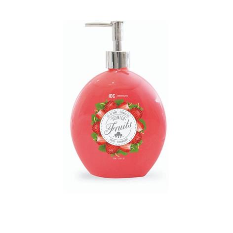 SCENTED FRUITS GEL DE BAÑO FRESA 735ML