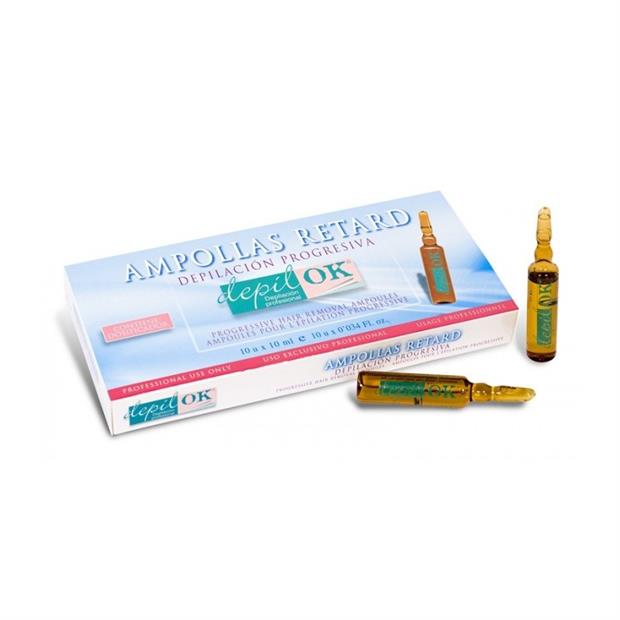 CAJA AMPOLLAS RETARD DEPIL-OK 10X10ML