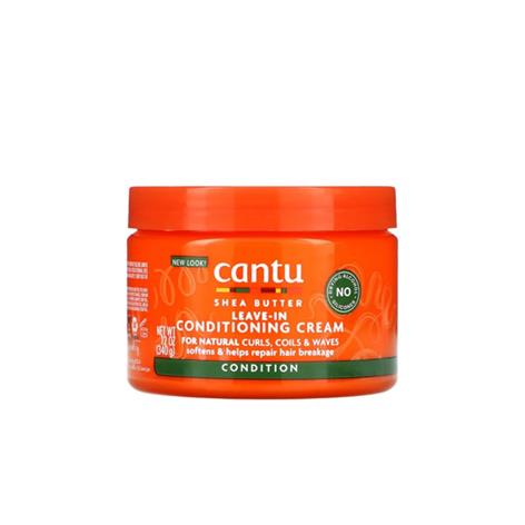 CANTU SHEA BUTTER FOR NATURAL HAIR LEAVE-IN CONDITIONING CREAM 340G