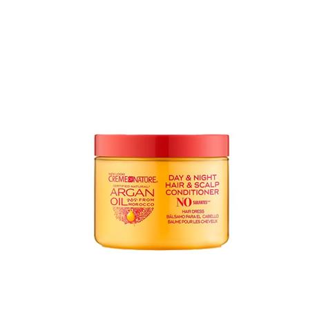 CREAM OF NATURE ARGAN OIL DAY & NIGHT HAIR SCALP CONDITIONER 135G