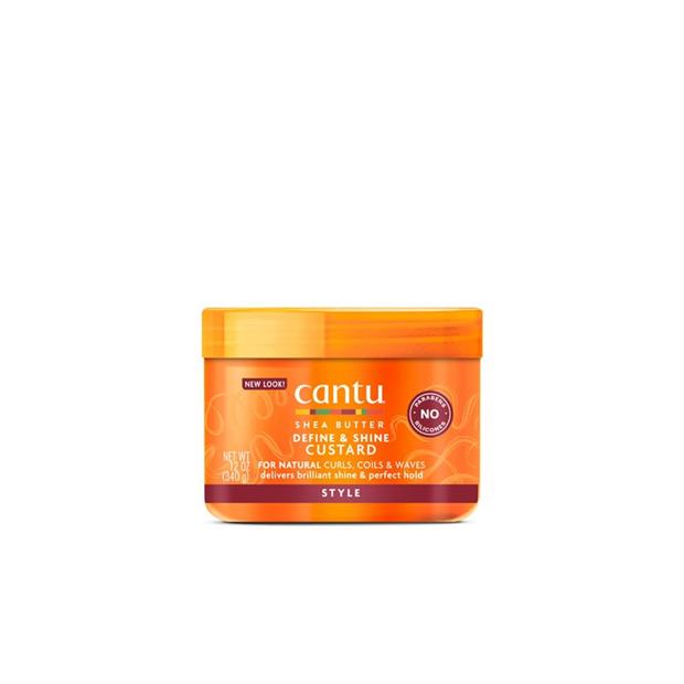 CANTU SHEA BUTTER FOR NATURAL HAIR DEFINE & SHINE CUSTARD 340G