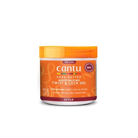 CANTU SHEA BUTTER FOR NATURAL HAIR MOISTURIZING TWIST & LOCK GEL 370G