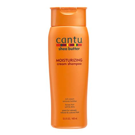 CANTU SHEA BUTTER MOITURIZING CREAM SHAMPOO 400ML