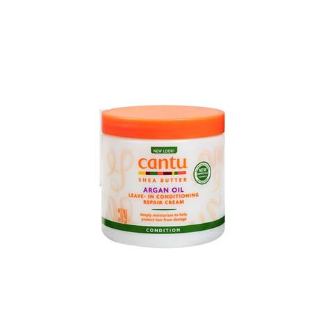 CANTU ARGAN OIL LEAVE-IN CONDITIONING REPAIR CREAM 453G