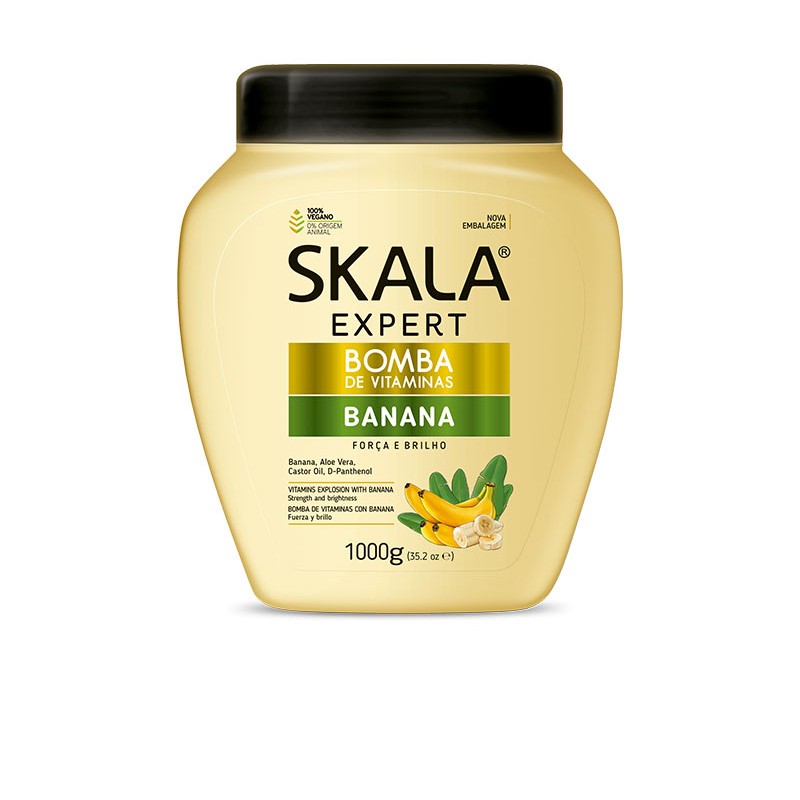 CREMA ACONDICIONADORA BOMBA VITAMINAS BANANA 1000ML