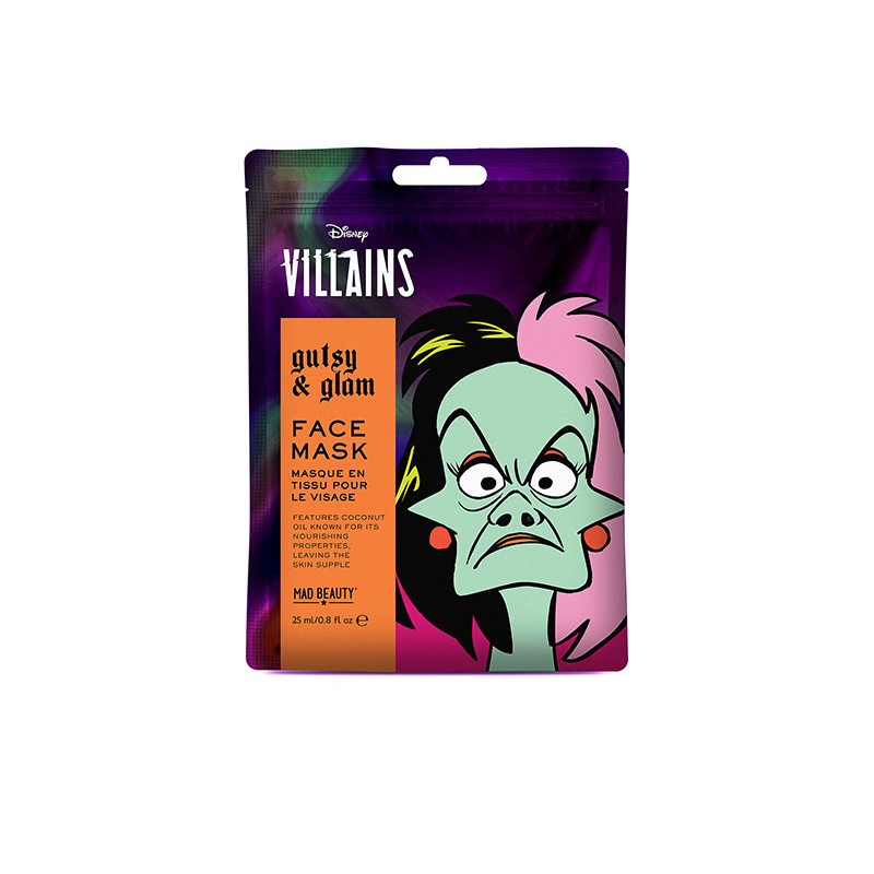 POP VILLAINS FACE MASK - CRUELLA