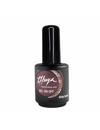 GEL ON-OFF SHINY BROWN 14ML