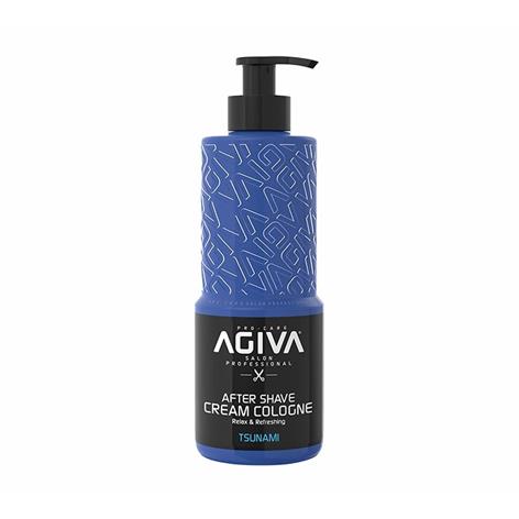 AGIVA AFTER SHAVE CREAM COLOGNE TSUNAMI 400ML