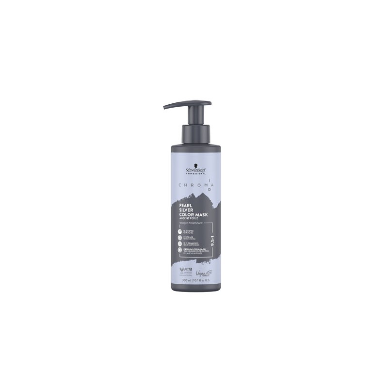 CHROMA ID BONDING MASK 9.5-1 PLATA PERLADO 300ML