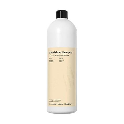 BACK BAR NOURISHING SHAMPOO Nº2 ARGAN AND HONEY 1000ML