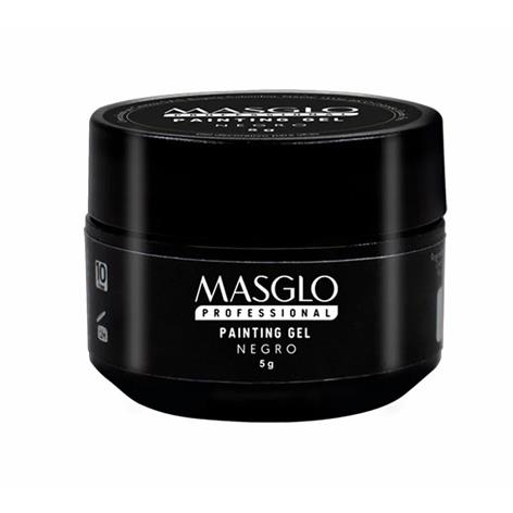 MASGLO GEL POLISH PAINTING NEGRO 5GR