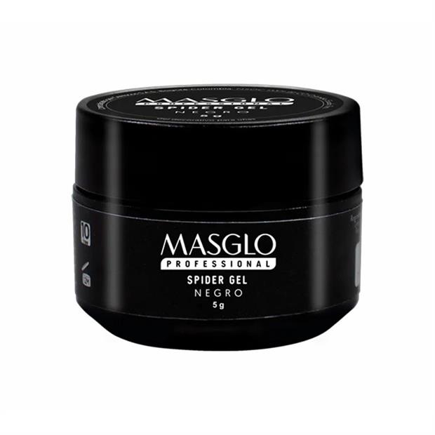 MASGLO GEL POLISH GEL SPIDER NEGRO 5GR