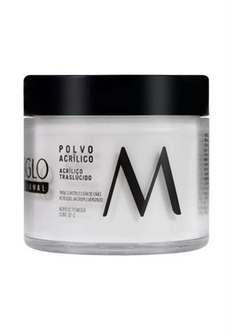 POLVO ACRILICO TRANSLUCIDO 55G MASGLO