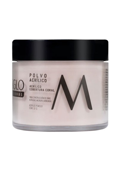 POLVO ACRILICO COBERTURA CORAL 55G MAS