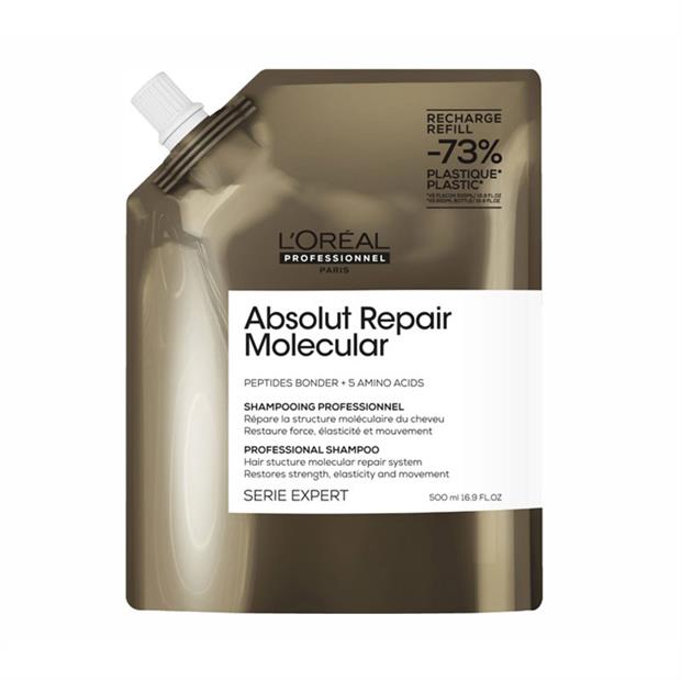 ABSOLUT REPAIR MOLECULAR PROFESSIONAL SHAMPOO REFILL 500ML