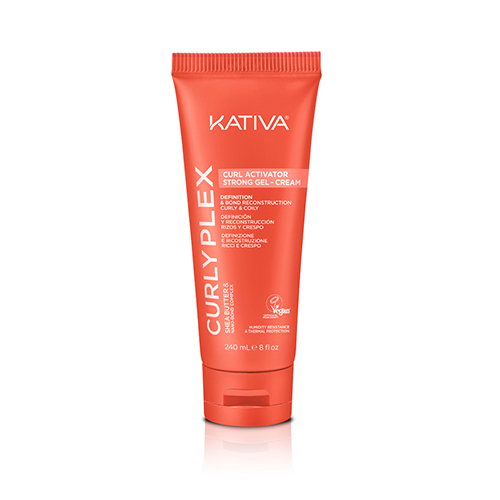 KATIVA CURLY PLEX ACTIVATOR STRONG GEL CREAM 240ML