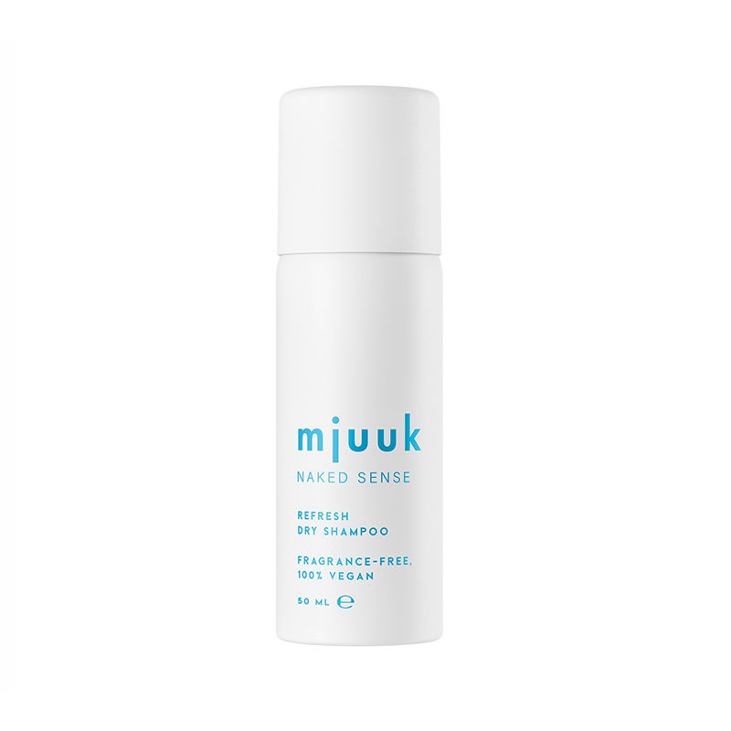 MJUUK NAKED SENSE FRAGRANCE-FREE REFRESH DRY SHAMPOO 50ML